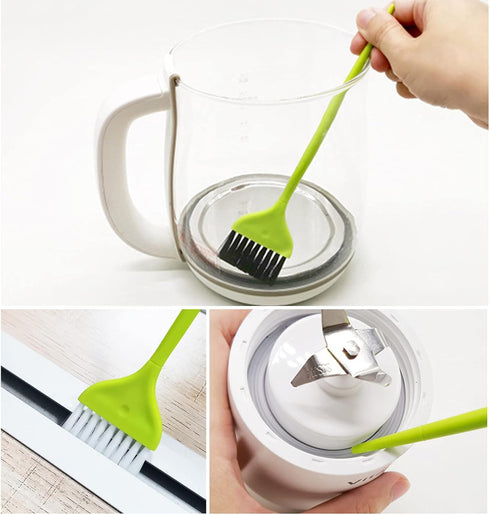 Magic Window Cleaning Brush - 6Pcs Crevice Cleaning Tools Kit for Kitchen, Sinks, Stove, Windows, Sliding Doors, Car