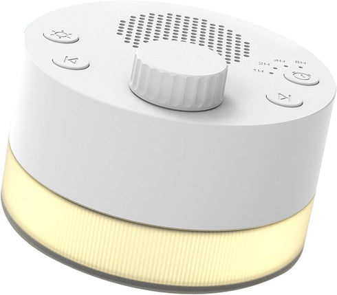 Shinycome Intelligent Sleep Sound Machine 24 Tracks Warm Light 4 Auto Off Timers
