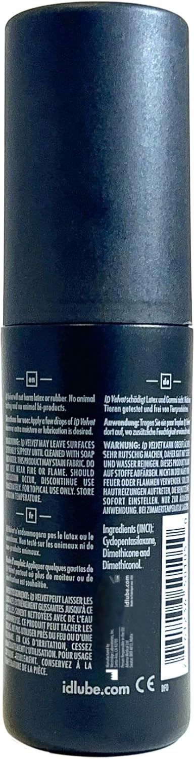 I.D. Lubricants 50 ml (1.7 oz) ID Velvet Body Glide Lubricant, fl