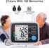 Upper Arm Blood Pressure Monitor, 2 Cuff Sizes, Automatic Digital BP Machine for Home Use