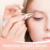 Rechargeable Facial Eyebrow Hair Remover for Women, 2 in 1 Electric Trimmer and Shaver with Light