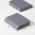 3-Layer 18x16''x4''(Grey) Gel-Infused Memory Foam Wheelchair Cushions, Breathable Pad for Recliner, Office Chair,Desk