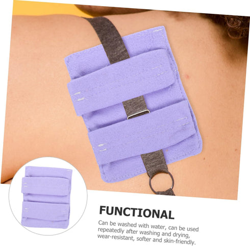 HONITANO Postoperative Strap Pad Cushion for Chemo Port Protection Washable Reusable Soft Support for Women