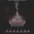 550ml Aroma Diffuser for Large Rooms, Ultra Quiet Essential Oil Diffuser with 7 Light Colors & Timer Setting