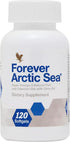 Forever Living Arctic Sea Omega-3 Supplement, 120 Softgels, Supports Heart, Brain, & Eye Health