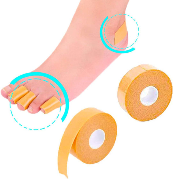 Foam Moleskin Tape, Foot Care Sticker, Soft Blister Pads, Heel Cushion for Hand & Foot Care, Multi-Purpose Wrap