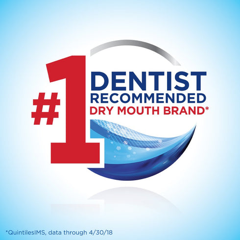 biotène Oral Rinse Mouthwash for Dry Mouth, Breath Freshener and Treatment, Fresh Mint - 8 fl oz