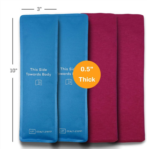 NatraCure Postpartum Essentials: 2 Reusable Perineal Ice Packs, Cooling Pads - Perfect for After Labor, C Section