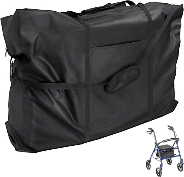 Rollator Travel Bag - Waterproof Wheelchair Bag for Folding Walker Compact Wheelchair