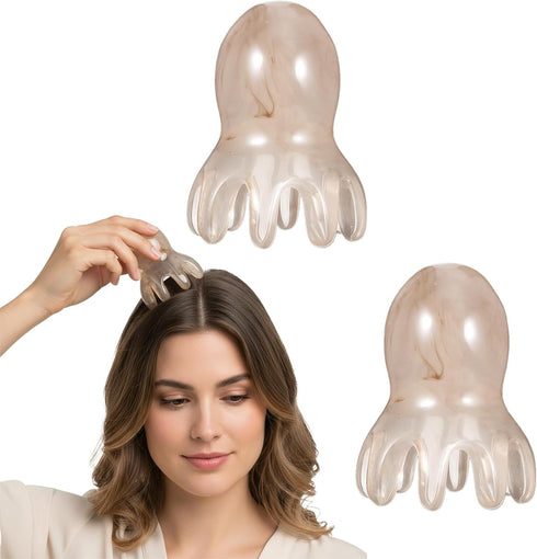 LXUEJIE 2Pcs Scalp Massage Tools, Head Massager Comb, Point Massage Comb Manual Acupressure