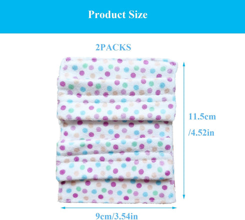 2PCS Bra Strap Pad Protector - Port Pillows for Chemo Patients, Recovery Cushion for Chest Support (Dots)