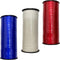 Blue White and Red Ribbon, 3/16 inch x 300 Yard Curling Ribbon for Gift Package Wrapping, Bows, Crafting