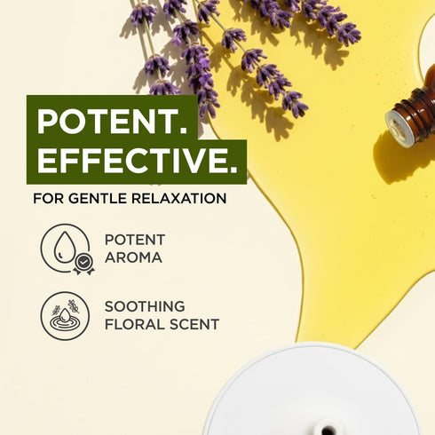 Set Set 2x0.34 oz Petitgrain Essential Oil for Skin & Lavender Essential Oil for Diffuser - Aromatherapy Grade