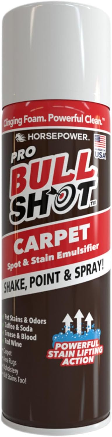Horsepower Bull Shot Carpet Spot & Stain Remover, AS SEEN ON TV,