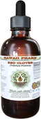 Hawaii Pharm Red Clover Alcohol-Free Liquid Extract, Flower Glycerite Herbal Supplement, 2 fl.oz