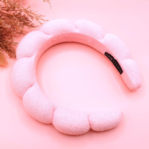 Spa Headbands for Washing Face, Makeup Headband, Terry Cloth Face Wash Headband for Skin Treatment.
