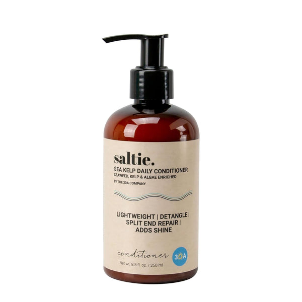 Saltie Sea Kelp Daily Hair Conditioner 8.5 fl. Oz | Nourish with Sea Weed, Kelp & Algae | Lightweight, Detangle, Repair