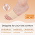 KASAK 2 Metatarsal Pads with Gel for Women & Men, Pairs Ball of Foot Pain Relief Cushions for Metatarsalgia, Morton's