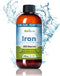 Liquid Iron Supplement for Women - High Potency Vegan Sublingual Iron Drops - Tasteless Flavor - 8 Ounces Nutrinoche