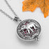 Set 316L Perfume(Style1) Essential Oil Diffuser Necklace Aromatherapy Oils Jewerly for Women Elephant Locket Pendant