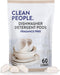 The Clean People All Natural Dishwasher Pods, Cuts Grease & Rinses Sparkling Clean, 60 Pack, Unscented