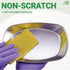 Rugged Glitter Dish Wash Net - 4Pcs Heavy Duty Non-Scratch Scouring Pads for Effective Dishwashing