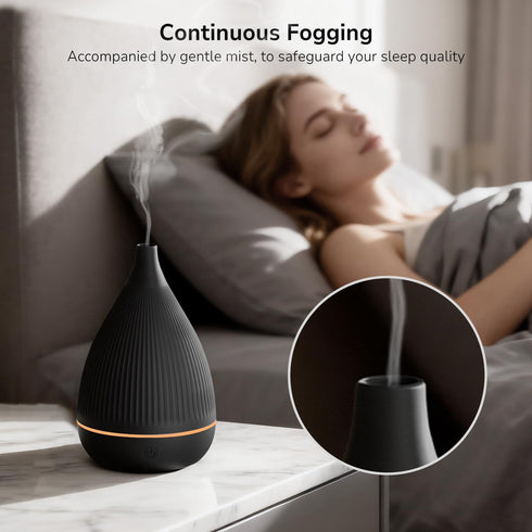 Ultrasonic Essential Oil Diffuser, Home Fragrance Aroma Diffuser with Auto Shut-Off, Color Change Night Light