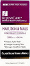 Rejuvicare Hair, Skin & Nails Beauty Formula - 30 servings with Biotin, Collagen Building Vitamins