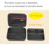 RLSOCO Hard Case Compatible with Philips Hybrid Electric Trimmer QP6530/70, QP6550/70 (Case Only)