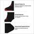 True Energy 2 Knee High Compression Socks for Women, Circulation Support Socks for Recovery & Travel, Pairs
