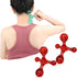 Xemz Manual Trigger Point Massage Tool, 2 Pcs 4 Knob Massager Deep Tissue