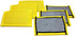 6 Pack Microfiber Dish and Kitchen Scrubbing Sponge, Scratch-Free Scouring Pad, Laundry and Dishwasher Safe (Grey and