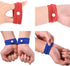 TOULIFLY Travel Wristbands, Black/Grey/Blue/Red