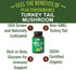 Immune Immunity. Peak Performance Organic Turkey Tail Capsules - USA Grown Made with Real Turkey Tail Mushroom. System
