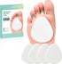 Welnove Metatarsal Foot Pads for Pain Relief - 20 Pieces Ball of Foot Cushion for Men & Women, 1/4" Thick Adhesive Foam