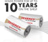 Tenergy 12 Pack D Alkaline LR20 Batteries, High Performance Non-Rechargeable for Electronics