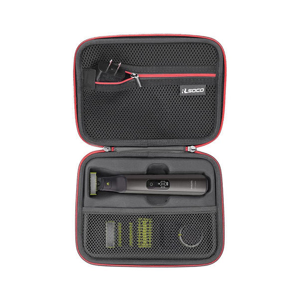 RLSOCO Hard Case Compatible with Philips Hybrid Electric Trimmer QP6530/70, QP6550/70 (Case Only)
