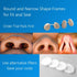 WoodyKnows Super-Defense Nasal Filters for Seasonal Allergies, Pollution Aid, 6 Pack, Round, S