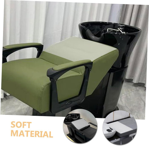 Salon Waterproof Shampoo Chair Mat - Reusable Plastic Water Barrier for Spa Equipment