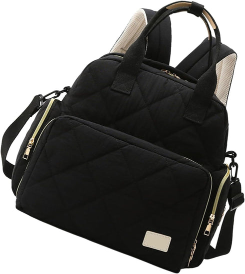 KMGDM Mom Bag Multi Compartment Backpack Diaper Bag for Women Splashproof Travel Bag