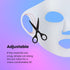 Lindo Silimask Reusable Anti-Wrinkle Silicone Face Mask Holder for Sheet Masks, 2 Pack with Travel Pouch Included