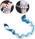 Luqeeg Back Massage Roller Rope, Multi Functional Elastic Pull Strap Massage Tool, Lymphatic Drainage Anti Cellulite