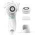 TOUCHBeauty Electric Facial Cleansing Brush with Stand, 3 Brush Heads, 2 Speeds, IPX5 Waterproof