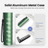quolliter 7 Pill Organizer, Bamboo-Shaped Portable Waterproof Pill Box, BPA Free Day Medicine Pill Organizer Holder