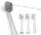 Replacement Brush Heads for Waterpik Sonic Fusion 2.0, 3 Count White, Hard Bristles