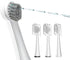 Replacement Brush Heads for Waterpik Sonic Fusion 2.0, 3 Count White, Hard Bristles