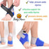 BodyMoves Kid's Ankle Brace Support, PLUS Hot and Cold Ice Pack (Active Blue, MED for Big Kids)