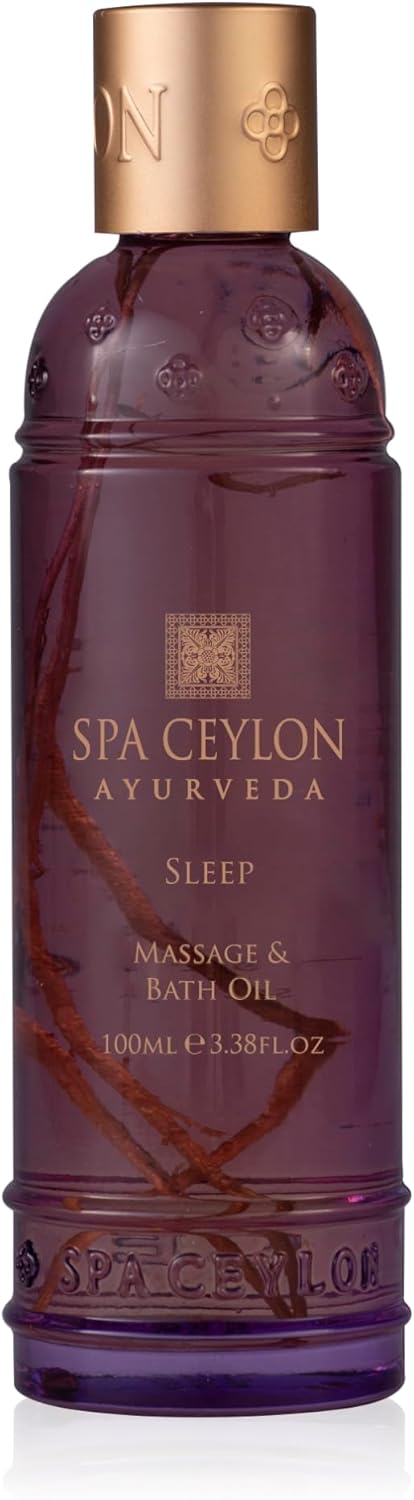 SPA CEYLON SLEEP Massage & Bath Oil, Natural Therapy Blend for Relaxation and Ayurveda