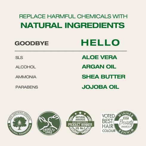 Naturigin Permanent Hair Color, 10.2 Light Ash, 1 Pack, Ammonia Free, Vegan & Cruelty-Free
