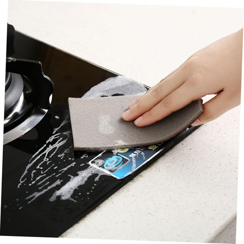 2 Rolls Emery Scrub Sponge Kitchen Cleaning Brush, Non Abrasive Dish Brush Scrubber Sponges